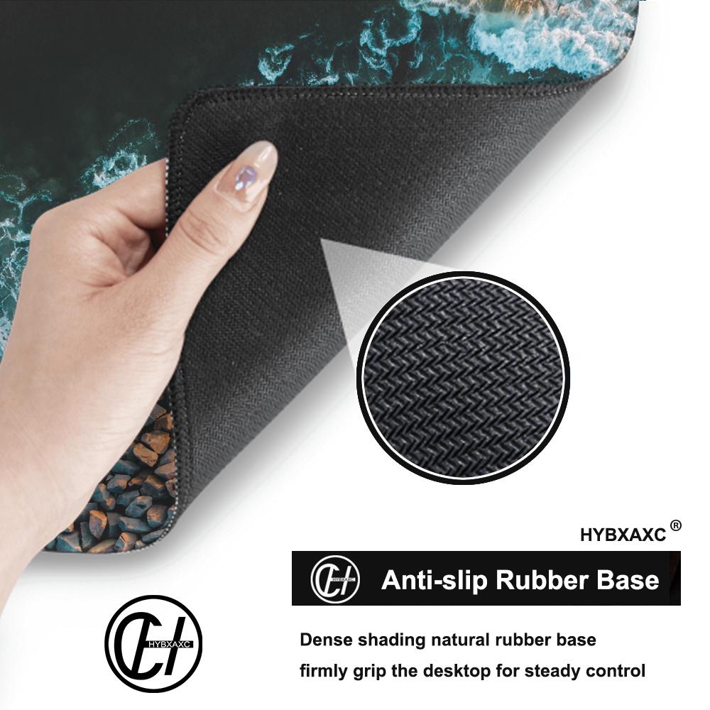 Tapis de souris HYBXAXC Motif  - Desk Setup Natural avis et prix