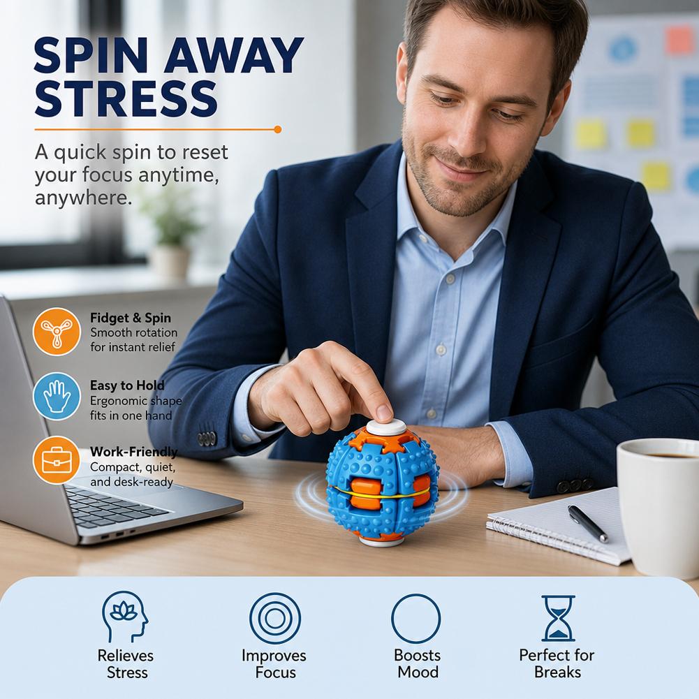 Balle anti-stress portable à r - Desk Setup Gear avis et prix