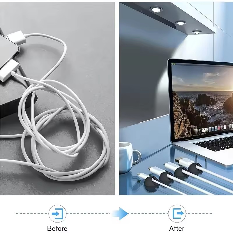 Clips de fixation pour câbles  - Headphone Hook Under avis et prix