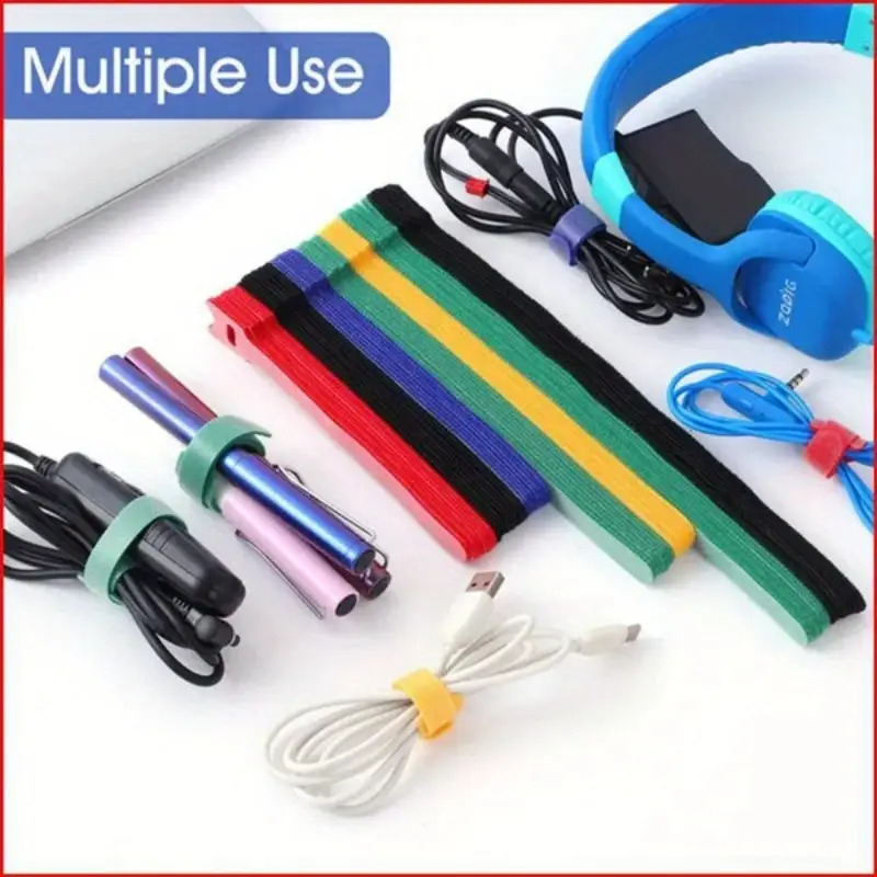30 attaches-câbles Velcro mult - Cable Velcro Strap avis et prix