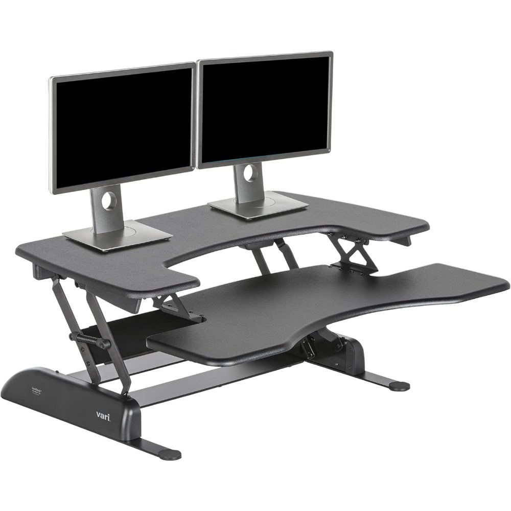Desk Pro Plus 36, convertisseu - Dual Monitor Desk Setup avis et prix