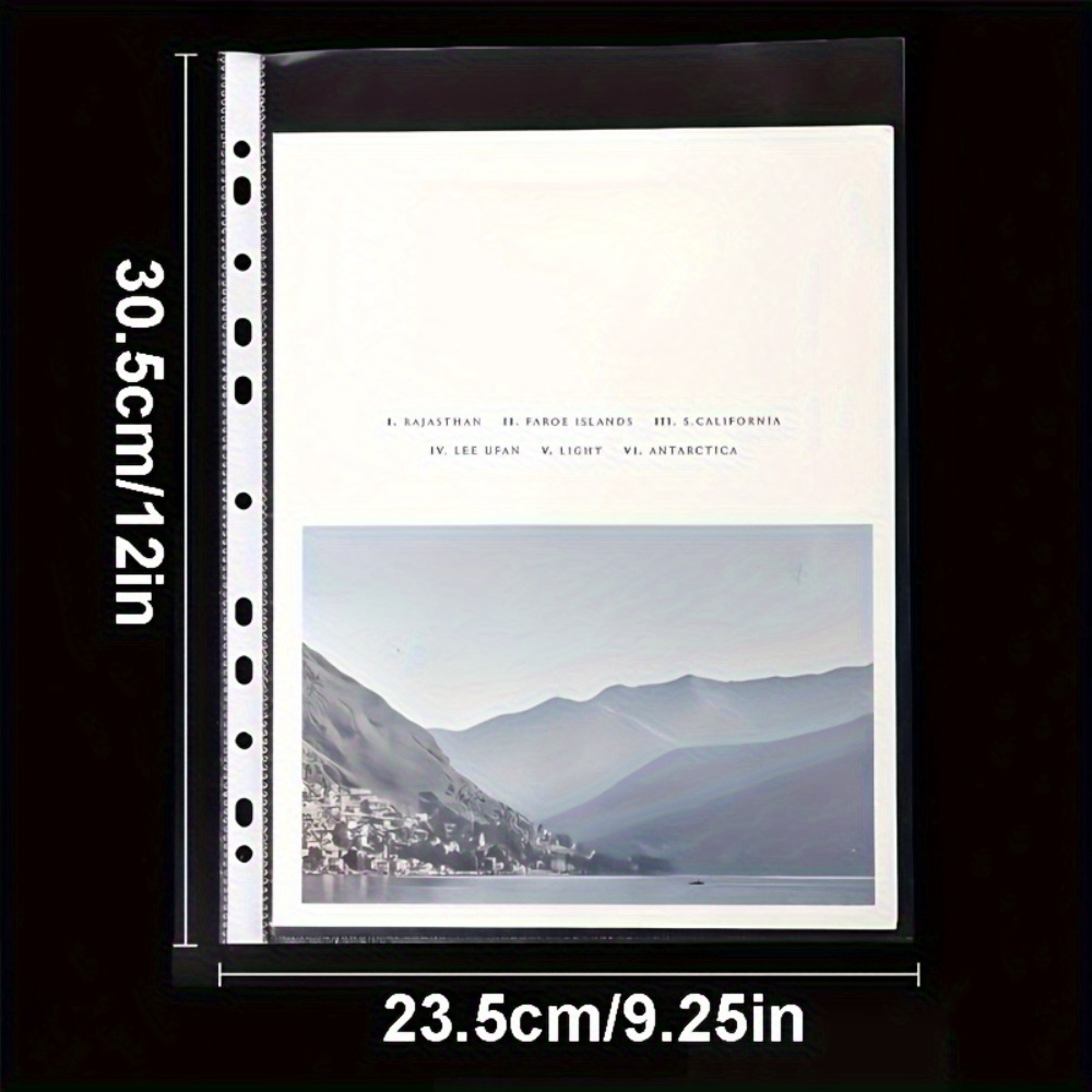 50 dossiers transparents en pl - Ring Binder Box avis et prix