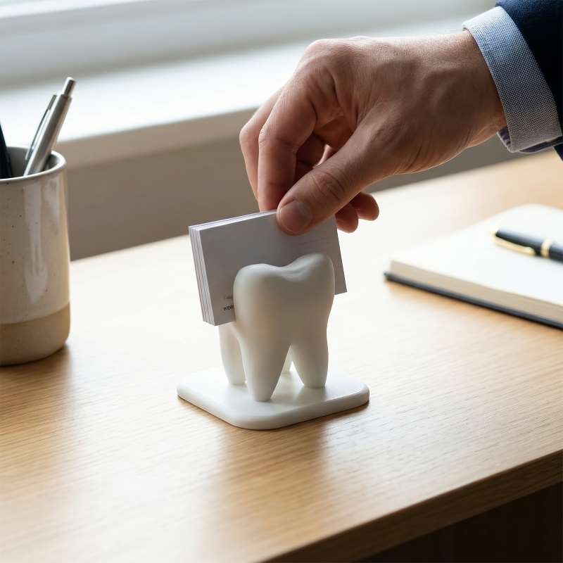 Porte-cartes de visite en form - Desk Setup Table avis et prix