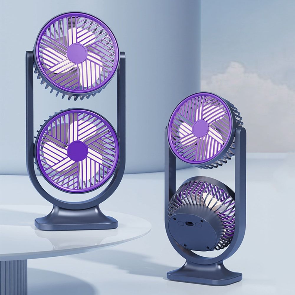Ventilateur de bureau à double - Desk Setup Gear avis et prix