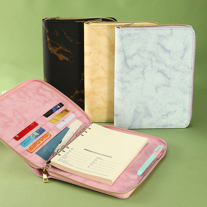 Nouveau classeur brillant A5 A - Ring Binder Box avis et prix