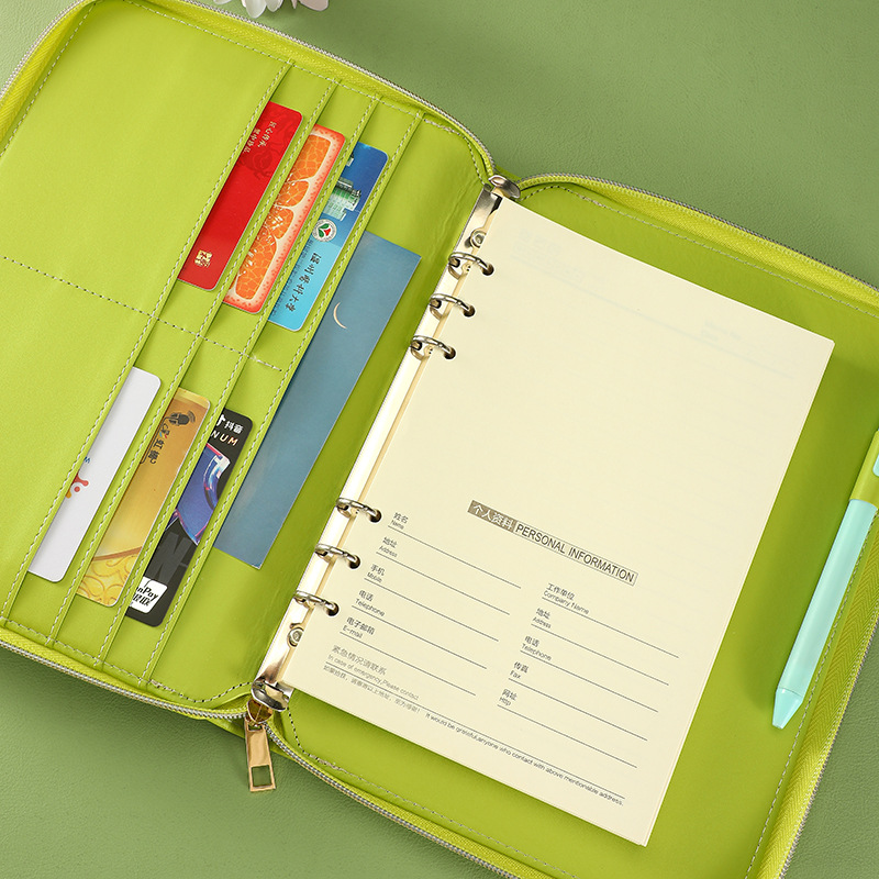 Nouveau classeur brillant A5 A - Ring Binder Box avis et prix
