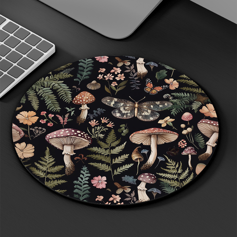 Tapis de souris rond en caoutc - Desk Setup Office avis et prix